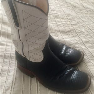 Anderson Bean Lizard skin boots